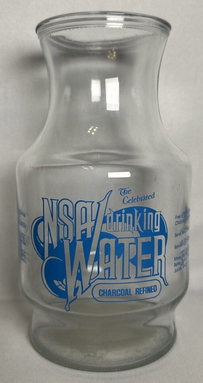 Vintage Libbey NSA Drinking Water Pitcher Mid Century-Clean-USA MADE